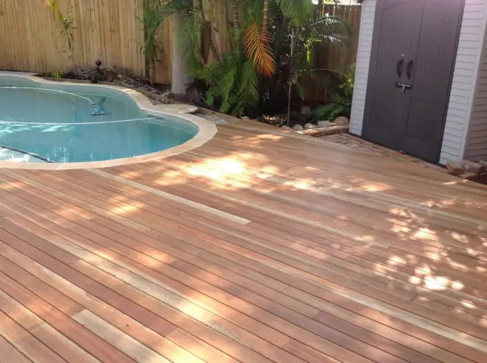 Pergola and deck construction project in south Brisbane by Manttan Construction