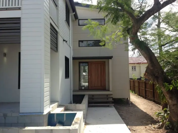 Completed house extension near Brisbane city