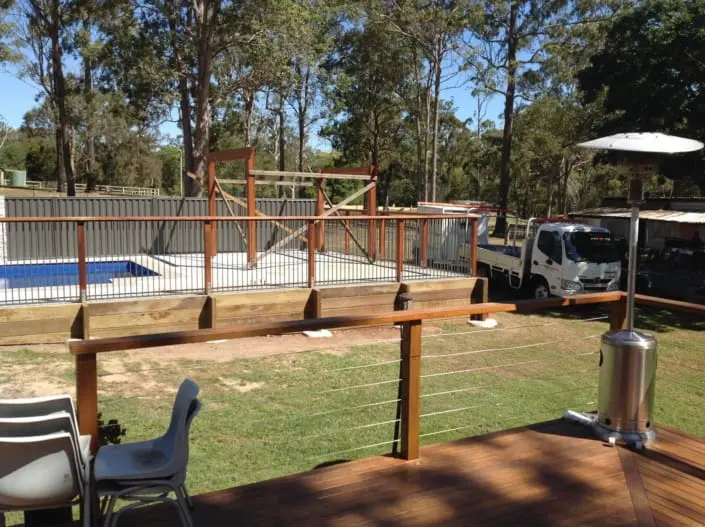Entertainment area extension built at Capalaba, Brisbane