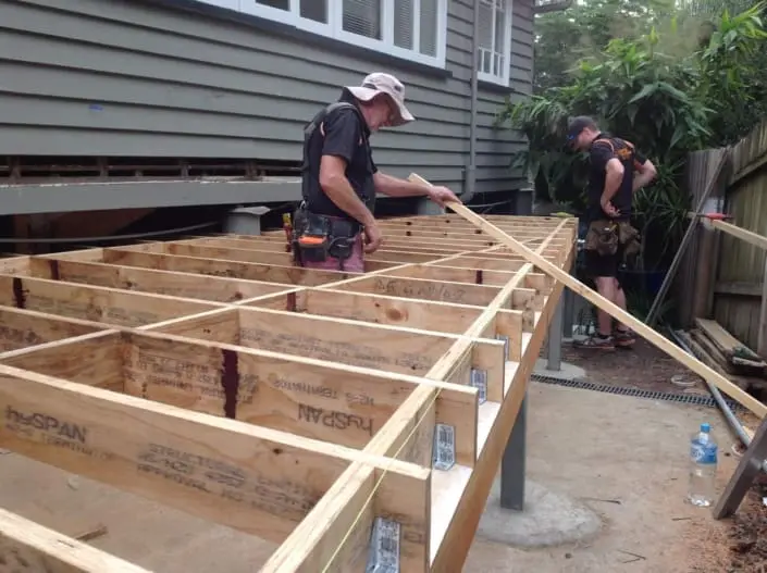 Timber deck extension completed in the Redlands